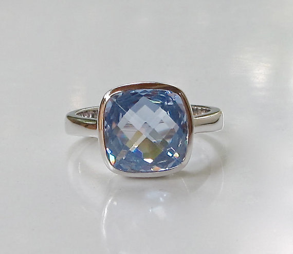 Blue Topaz Rings- Yellow Sapphire Rings-Orange Sapphire Rings-Sapphire Silver Rings-Anniversary Rings