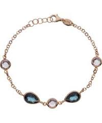 Rose gold plated silver jewellery bracelets