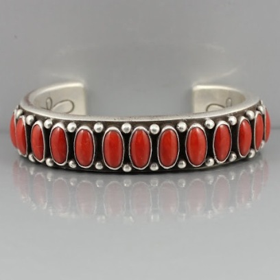 Silver Coral bracelets