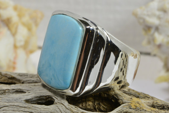 Turquoise Rings Handmade Turquoise Rings Sterling Silver Turquoise Rings Gemstone Jewelry Turquoise Jewelry