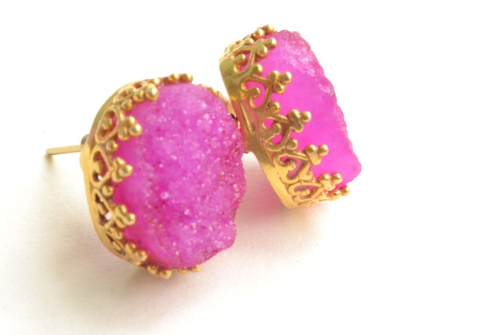 gold plated silver jewellery earrings