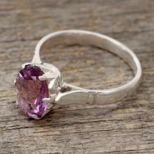 925 Sterling Silver Solitaire Ring