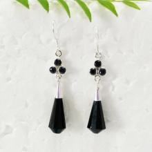 Amazing BLACK ONYX Gemstone Earrings, Birthstone Earrings, Fashion Handmade Earrings, 925 Sterling Silver Earrings, Dangle Earrings