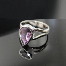 Amethyst Ring,Sterling Silver Ring , Gemstone Ring.