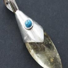 Golden Rutile pendant
