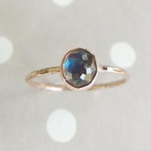 Labradorite Ring, Rose Cut Ring, Gold Ring, Rose Gold Ring, Gemstone Ring, Shop Rings, Stacking Rings, Stackable Accessory