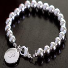 Silver Beaded bracelets
