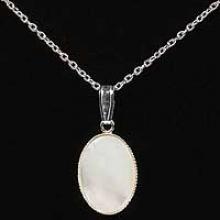 Silver Bridal pendant