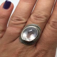 silver ring with rose quartz stone,rose quartz ring,rose quartz jewelry,silver jewelry,boho ring,gypsy ring,love stone ring,stone ring